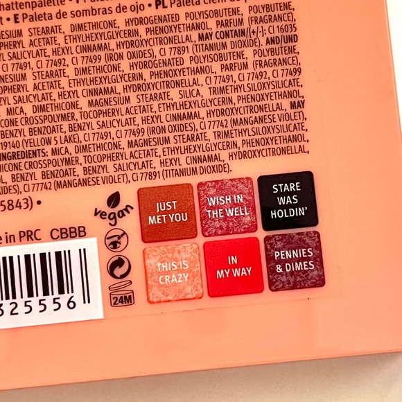 🏷️ Essence “Coral Me Maybe” set of 6 neutral glitter matte eye shadow palette - Picture 8 of 13